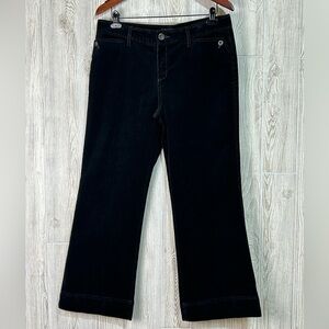 Eddie Bauer Black Boot Cut Corduroy Pants Size 10